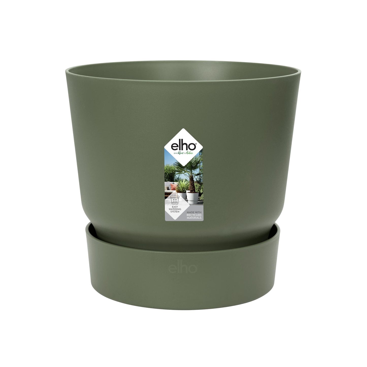 POT ELHO GREENVILLE ROND GROEN D18 x H17 ''GEPRESENTEERD OP RTL4''