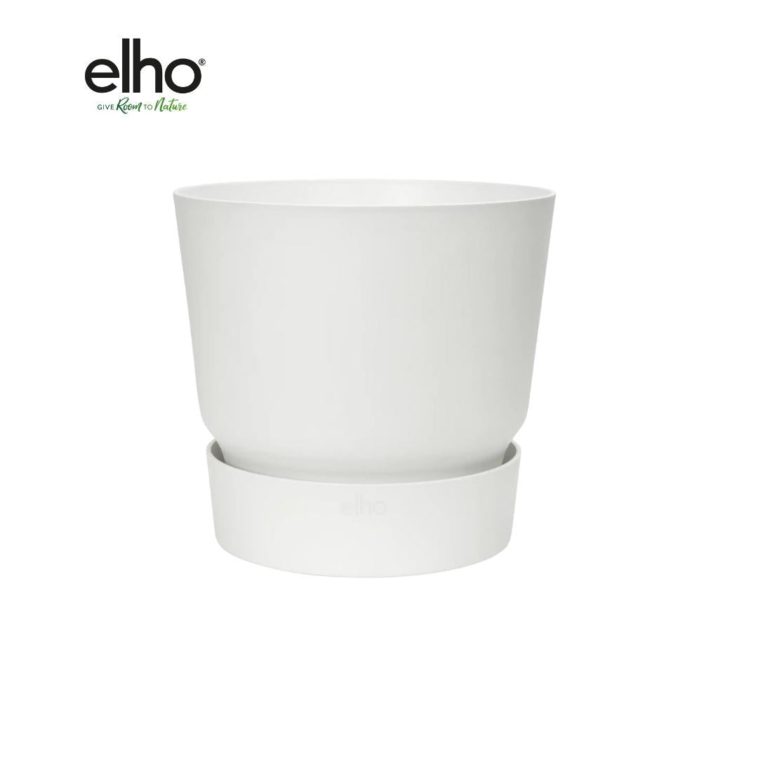 POT ELHO GREENVILLE ROND WIT - D39 x H37 ''GEPRESENTEERD OP RTL4''