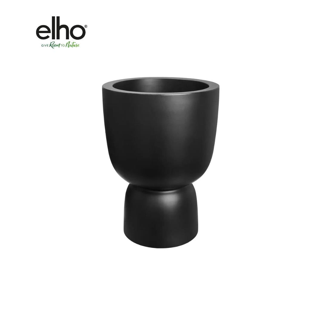 POT ELHO PURE COUPE ZWART - D35 x H49 ''GEPRESENTEERD OP RTL4''