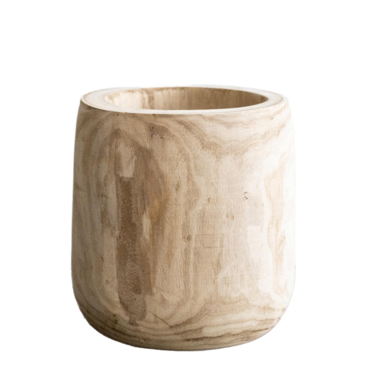 POT - HOUT LICHTBRUIN - PIA POT - L - H31 W29